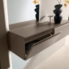 Raft Melamine me Hapje nga Para në Dy Madhësi dhe Ngjyra të Shumëfishta - Lunis Viadurini