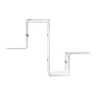 Raft objektesh pleksiglas transparent Prodhuar në Itali - Mufasa Viadurini