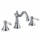 Përzierës me 3 vrima për bidet në modelin klasik të tunxhit prodhuar në Itali - Shelly Viadurini