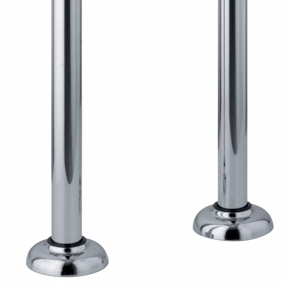 Mikser kolone për vaskë me dush në tunxh prodhuar në Itali - Shelly Viadurini