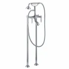 Mikser kolone për vaskë me dush në tunxh prodhuar në Itali - Shelly Viadurini