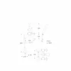 Mikser klasik për dysheme për vaskë Prodhuar në tunxh në Itali - Omidio Viadurini