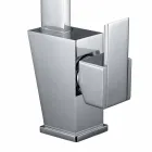 Përzierës me grykë të rregullueshme për lavaman në tunxh prodhuar në Itali - Alibi Viadurini