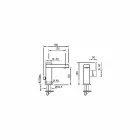 Mikser pellgu banjo me levë anësore të Prodhimit në Itali - Panela Viadurini