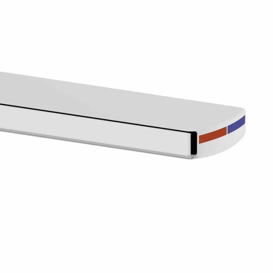 Mikser modern i lavamanit të banjës në metal të veshur me krom - Zanio Viadurini