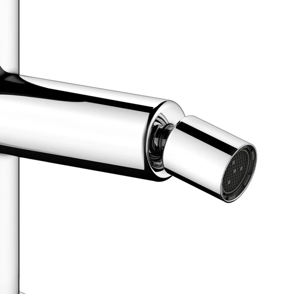 Mikser bidete me një levë me dizajn klasik bronzi i kromuar - artemisia Viadurini