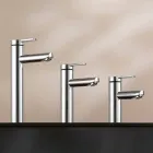 Dizajn Modern Modern Single Lever Mixer për Lavaman Banjo në Metal - Zanio Viadurini