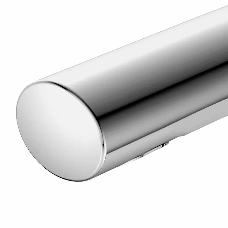 Mikser modern i lavamanit banjo me një levë me kullues metalik - Pinto Viadurini