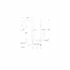 Prodhuar në Itali Përzierësi i Pellgut të Kuzhinës me një levë - Bonsu Viadurini