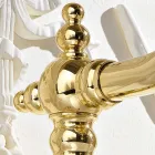 Përzierëse legeni me një vrimë me një dizajn Vintage në tunxh Prodhuar në Itali - Ursula Viadurini