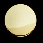 Përzierëse bidete me një vrimë në tunxh, stil vintage Prodhuar në Itali - Silvana Viadurini