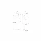 Mikser modern për banjo në kuvertë, prodhuar në Itali - Palimio Viadurini