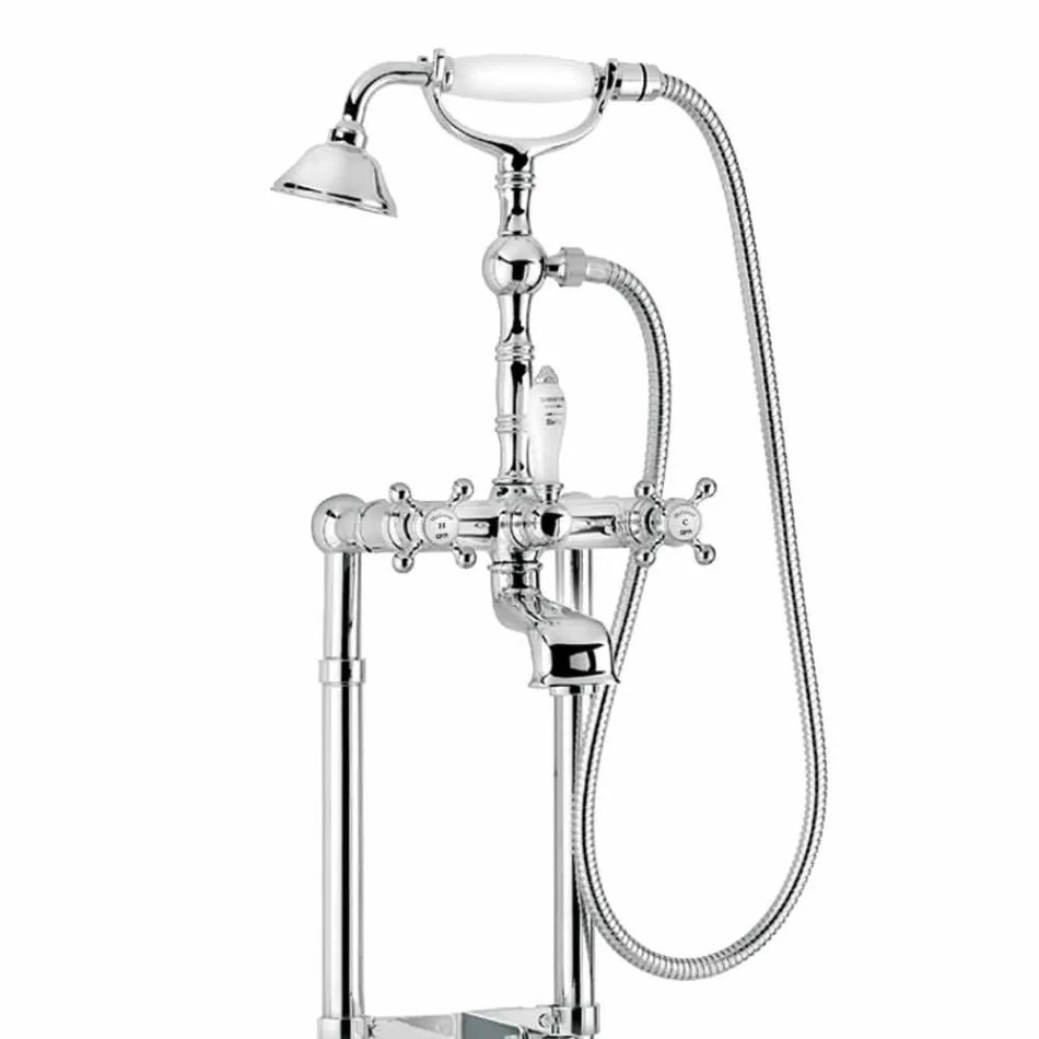 Përzierës vaske bronzi klasik Prodhuar në Itali - Eripio Viadurini