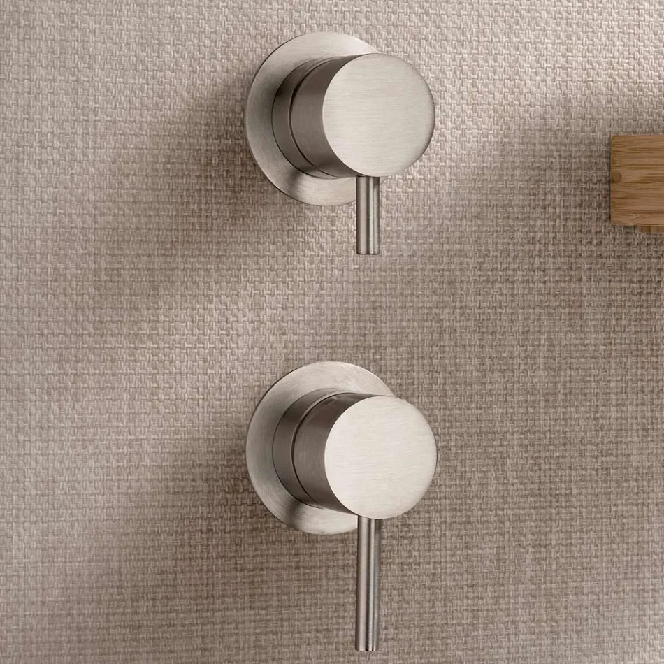 Mikser dushi me Pllaka te Veçanta ne Çelik AISI 316L - Kthetra  Viadurini