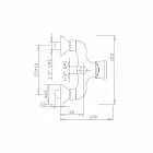 Projektues mikser për dush në natyrë në tunxh prodhuar në Itali - Neno Viadurini