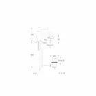 Prodhuar në Itali Përzierësi i lavamanit të countertopit prej bronzi - Binsu Viadurini