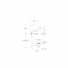 Përzierësi i Pellgjeve prej bronzi të kromuar Prodhuar në Itali - Filipo Viadurini