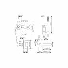 Prodhuar në Itali Përzierësi i Vaskave të Ndërtuara - Bibo Viadurini