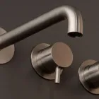 Përzierës i integruar i vaskës në çelik inox AISI 316L - kthetra Viadurini