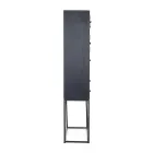 Kabineti me mozaik etnik me 4 dyer 6 sirtarë në dru mango - Vanitoso Viadurini