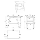 Dollap banjoje në dysheme me dru tik blu dhe raft i përshtatshëm me majë gjysmë të lakuar - Crina Viadurini