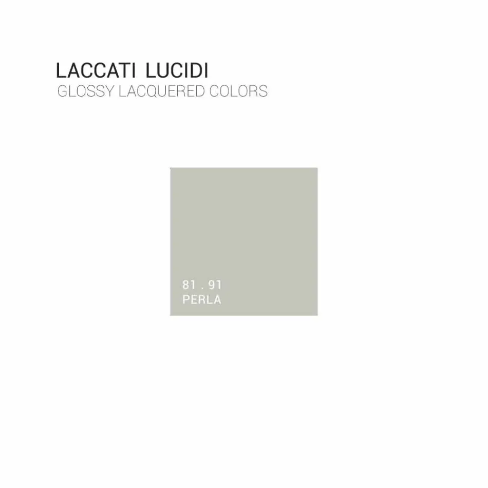 Kabineti i banjës me lavaman prej druri Arya të dizajnit të integruar, i bërë në Itali Viadurini