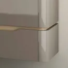 Kabineti i banjës me lavaman prej druri Arya të dizajnit të integruar, i bërë në Itali Viadurini