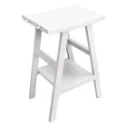 Dizajni i kabinetit të banjës në dru tik natyral me majë të bardhë Mat dhe mbështetje - Raomi Viadurini