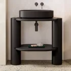 Dollap banjoje qeramik në ngjyra të ndryshme të prodhuara në Itali - Girl Viadurini