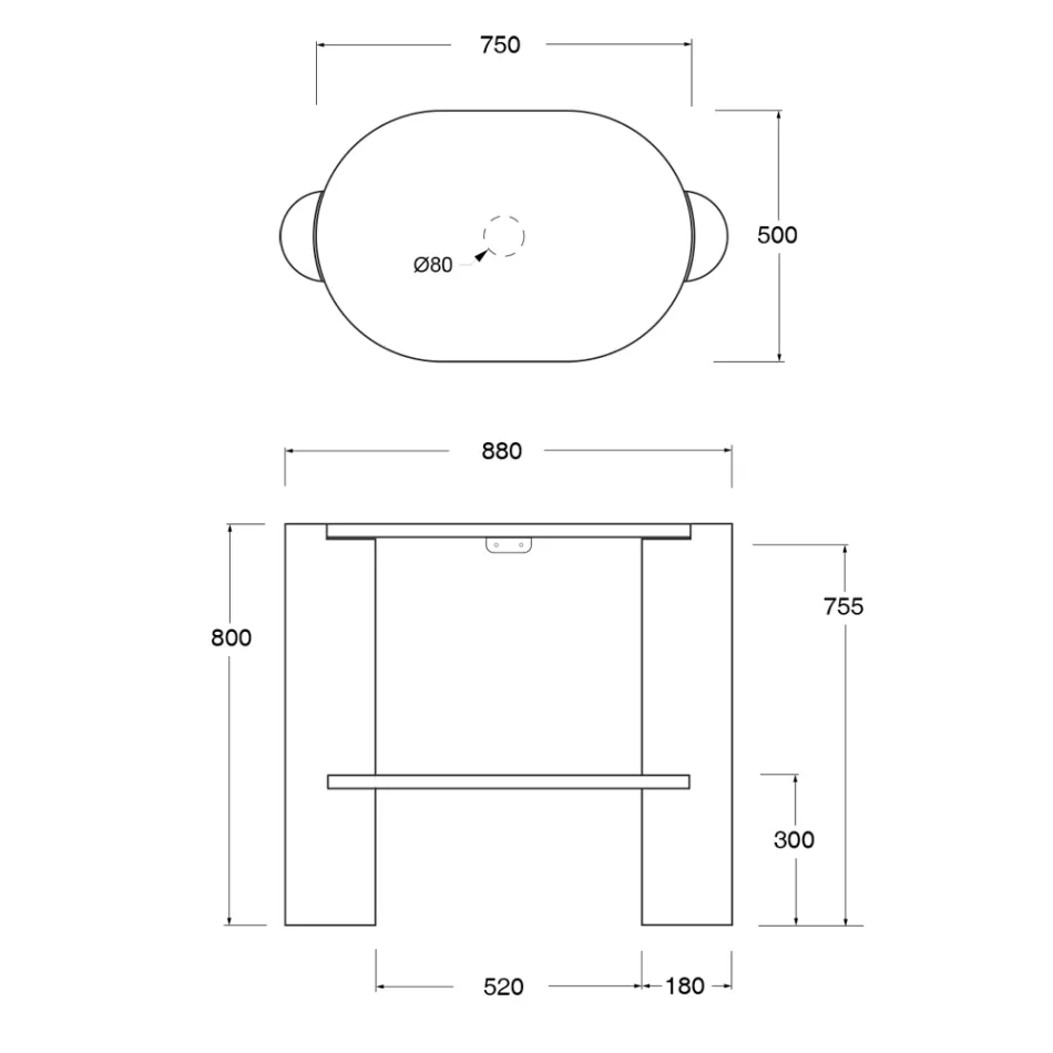 Dollap banjoje qeramik në ngjyra të ndryshme të prodhuara në Itali - Girl Viadurini