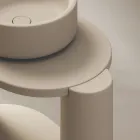 Dollap banjoje qeramik në ngjyra të ndryshme të prodhuara në Itali - Girl Viadurini