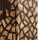 Grilli Zarafa kabinet për shirita të projektimit me dy dyer të bëra prej druri me gjemba në Itali Viadurini