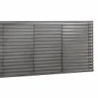 Kabineti me 4 dyer në modelin e drurit të formuar, L230xP49 cm, Dana Viadurini