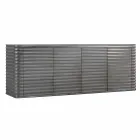 Kabineti me 4 dyer në modelin e drurit të formuar, L230xP49 cm, Dana Viadurini