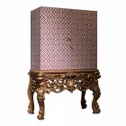 Mobilje me dizajn luksoz të bazës së drurit të gdhendur, bërë në Itali, Sam Viadurini