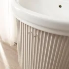 Dollap me Dy Dyer dhe Një Raft me Lavaman Prodhuar në Itali - Karamele Viadurini