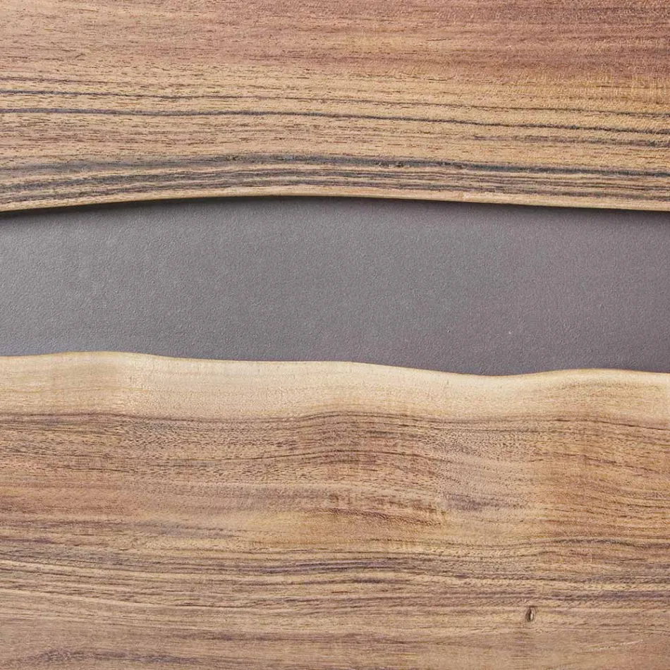 Bofe Mobile me 4 Dyer Acacia Wood Naturalistic Homemotion - Maramero Viadurini