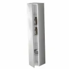 Mobilje për banjo në kolonë 6 rafte me dyer në 4 përfundime - Antanta Viadurini