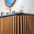 Dollap banjoje prej tik dhe sofër, i punuar me dorë - Heliconia Viadurini