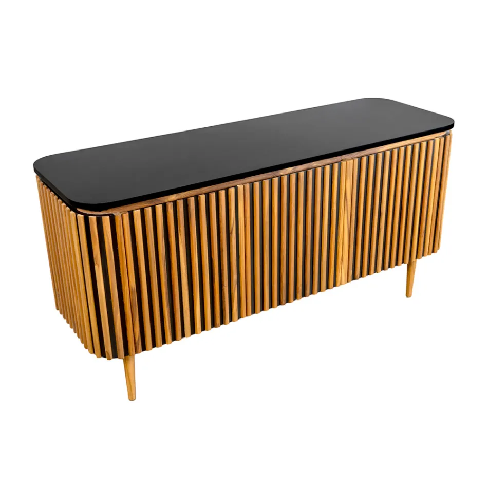 Dollap banjoje prej tik dhe sofër, i punuar me dorë - Heliconia Viadurini