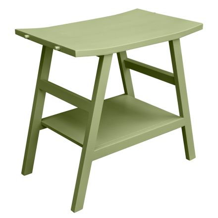 Kabineti modern i banjës me raft jeshil dhe grepa peshqiri - Crina Viadurini