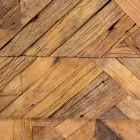 Dollap i Zi Metal i Sallonit me 3 Sirtarë Druri - Wreck Viadurini