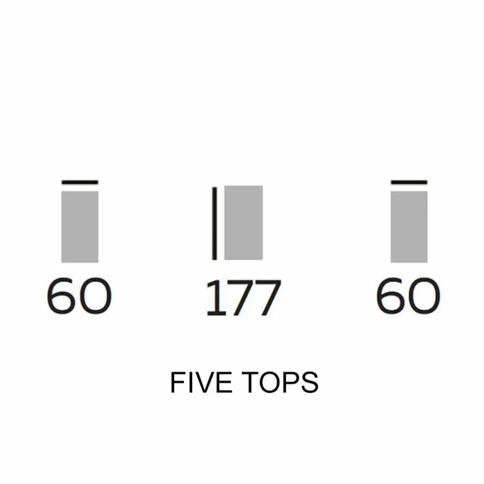 Dizajnoni mobilje në dru me rafte të rrumbullakëta në Gres Prodhuar në Itali - Aspide Viadurini