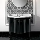 Kabineti modern me dy dyer me llak me shkëlqim Prodhuar në Itali - Karamele Viadurini