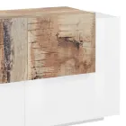 Mobilje dhome dite 2 dyer dhe 2 dyer ne dru 2 perfundime - Theresse Viadurini