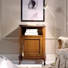 Mbajtëse telefoni klasike prej druri me derë Prodhuar në Itali - Richard Viadurini