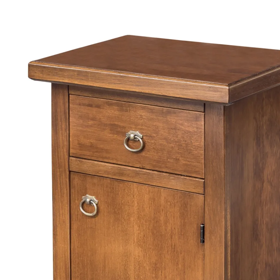 Dollap telefoni me ngjyrë arre të patinuar Prodhuar në Itali - Atunis Viadurini