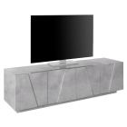 Kabinet TV me 4 ose 6 dyer ne dru te bardhe, beton ose rrasa - Fjona Viadurini