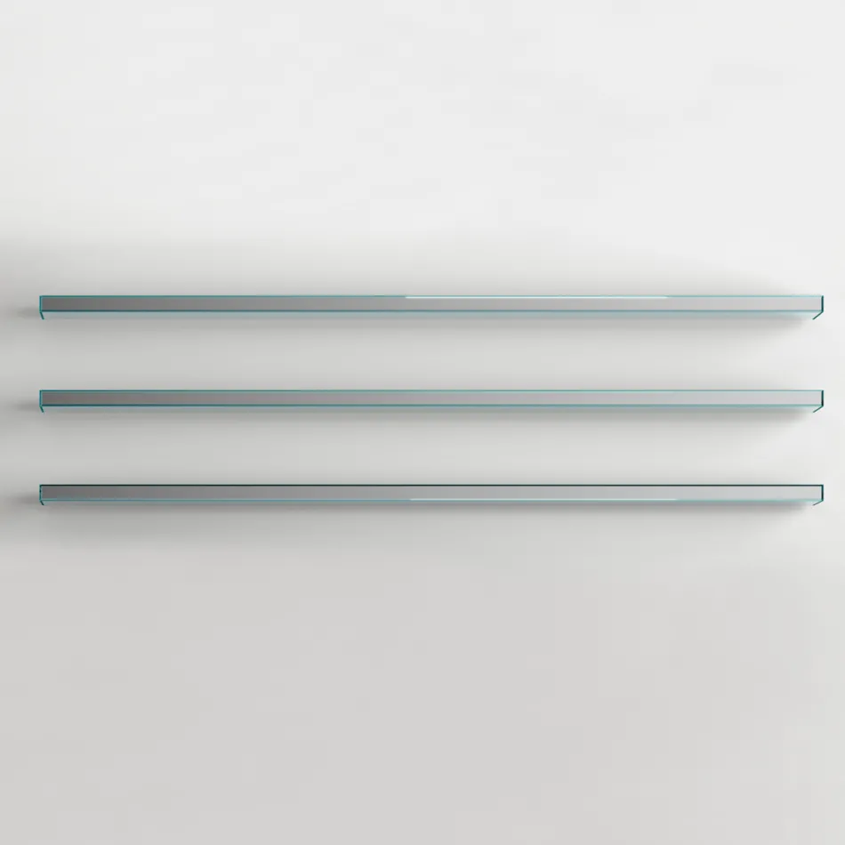 Stenda televizori me 3 rafte dhe kontenier me mentesha Made in Italy - Roman Viadurini