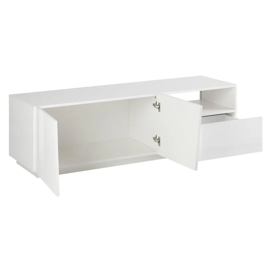 Dizajni Kabinet TV prej druri 2 Dyer 1 Sirtar dhe Ndarje e Hapur - Joris Viadurini